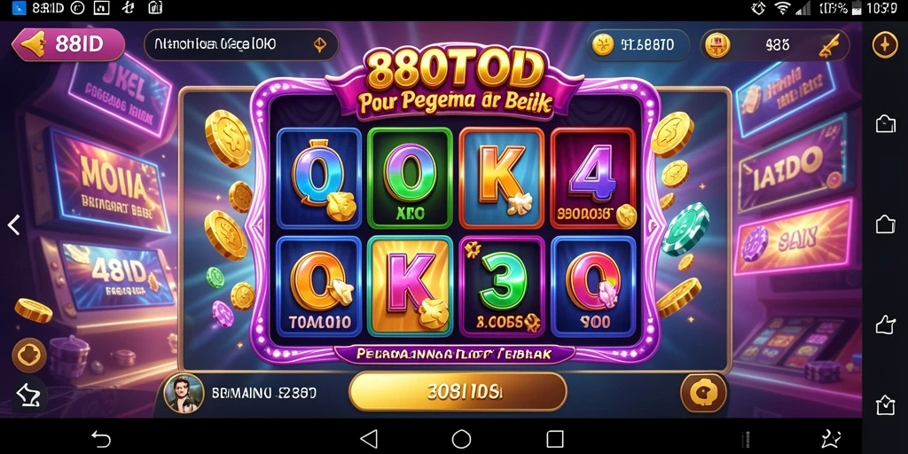 Tampilan gameplay menarik dari game Slot 88ID.