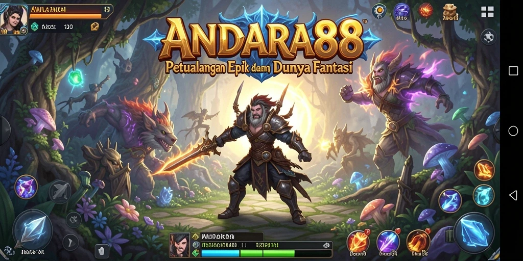 Gameplay seru ANDARA88 menampilkan pertempuran epik dan eksplorasi dunia.