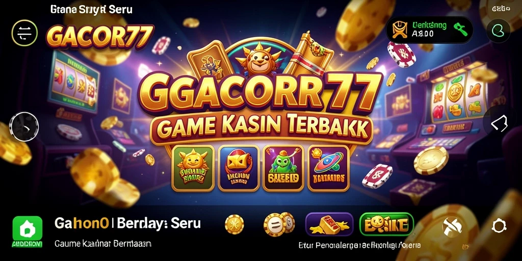 Tampilan gameplay GACOR77 yang menarik dan interaktif.