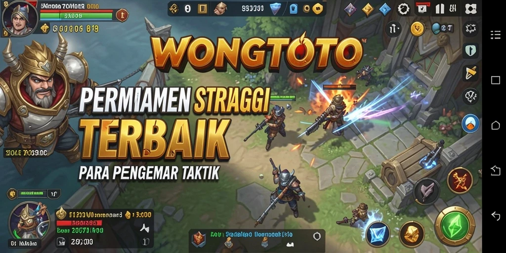 Screenshot utama WONGTOTO menampilkan pengaturan strategi yang mendebarkan.